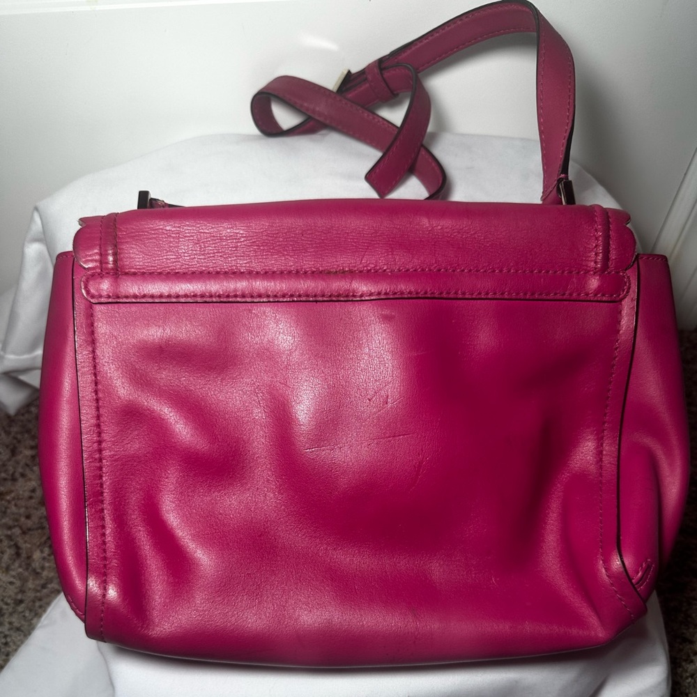Kate Spade Maple Court Jazmin Scalloped Leather Crossbody Bag in Pink - Picture 4 of 15